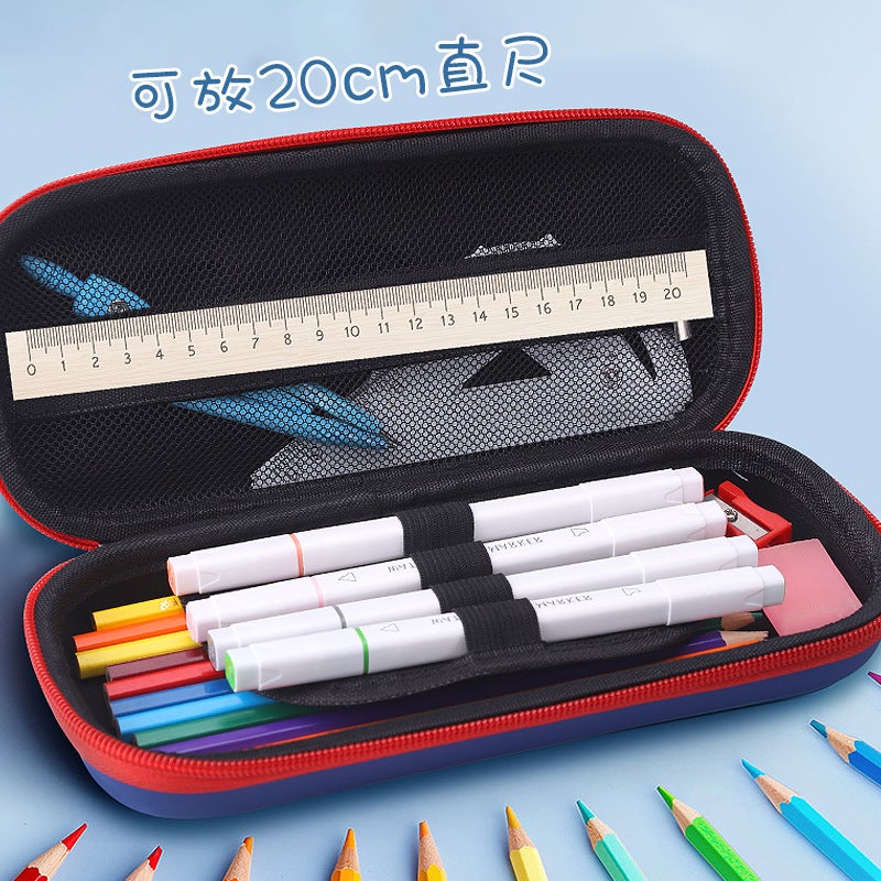 Children'S Stationery Box Primary School Cartoon 3D Pencil Bag Large Capacity Pencil Case Cute Pencil Case Boys And Girls Pencil Bag Prizes - Image 3