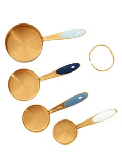 Wilton Wilton Navy & Gold Nesting Measuring Cups with Snap-On Ring, 4-Count  - Image 2