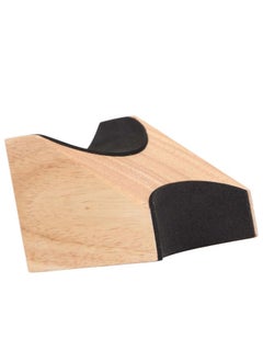 Thoraya Wooden Guitar Neck Rest 2 Different Heights Non Slip Neck Pillow Support Rack for Ukulele Banjo Mandolin  - Image 3