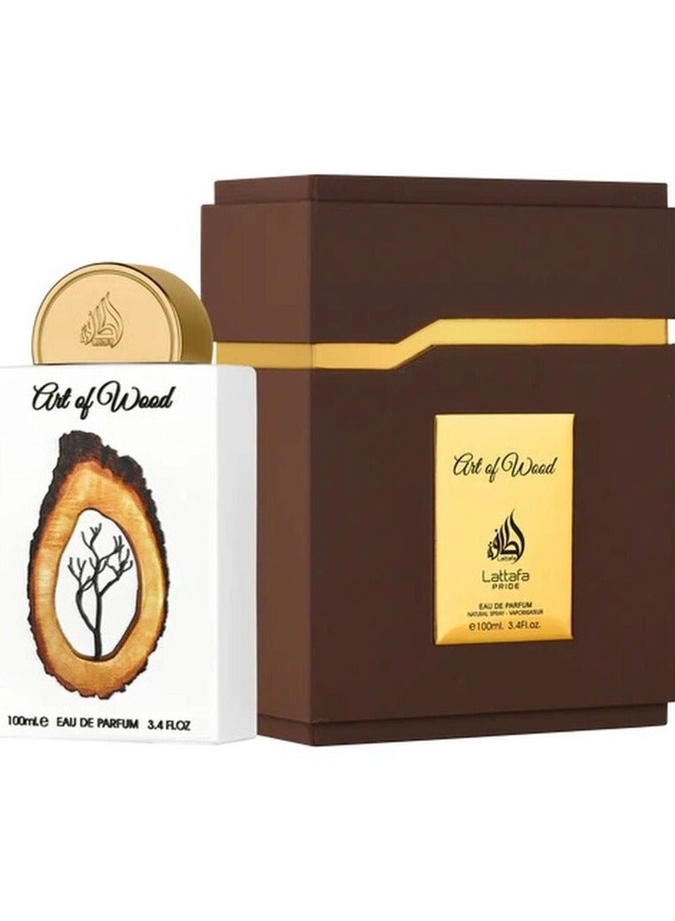 لطافة عطر لطافة برايد آرت أوف وود للجنسين، أو دو برفوم سبراي، 100 مل/3.4 أونصة