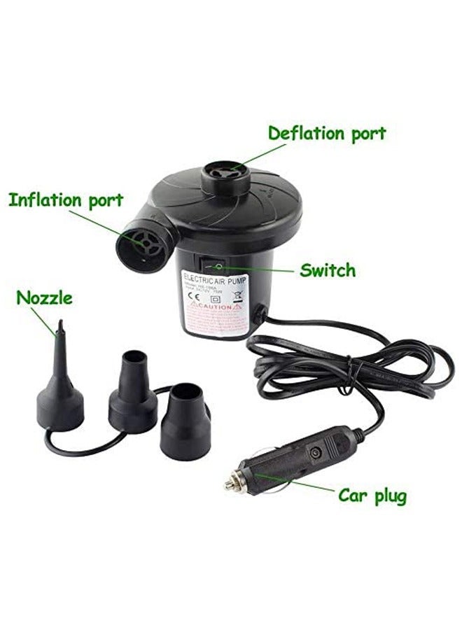 Car Air Mattress Bed With Electric Pump - Image 5