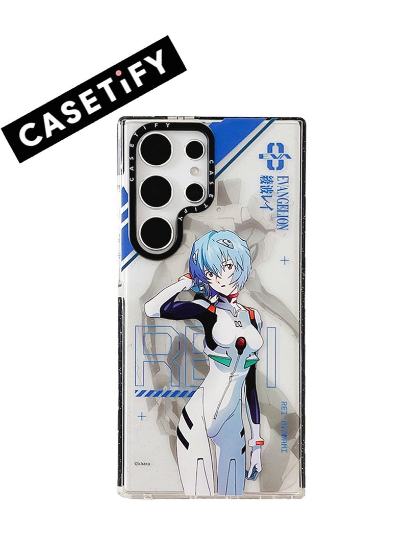 Casetify Ice Cool Resolve: Samsung Galaxy S23 Ultra 'EVA Pilot' Sparkle Case - Image 1