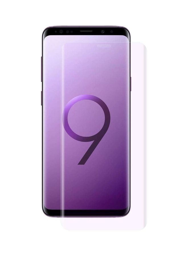 أي سي إس لاصقة حماية للشاشة من الزجاج المقوى لهاتف سامسونج جالاكسي +S9 شفاف