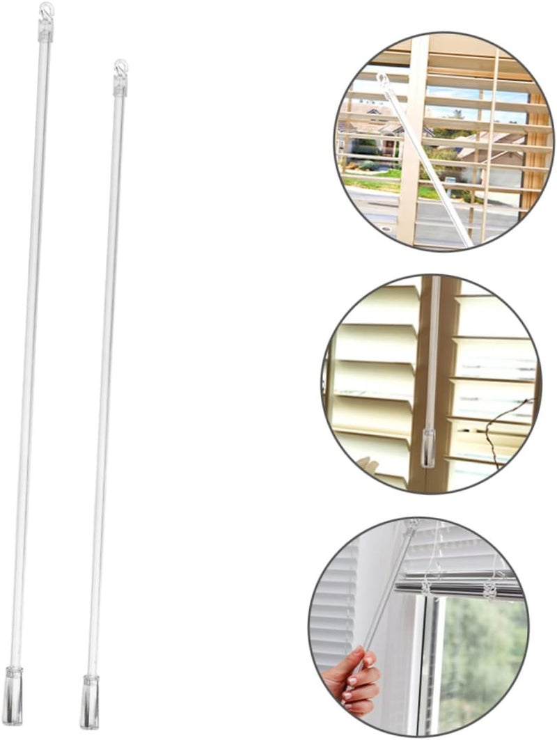 Ciieeo 4pcs Portable Blind Rod Hook Blind Accessories Window Tilt Wand Stick Hook for - Image 3