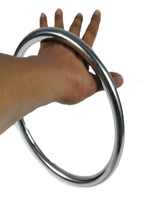 ZooBoo Wing Chun YeWen Sau Sticky Training Stainless Steel Rattan Ring Wing Tsun Ring 9 inch - Image 1