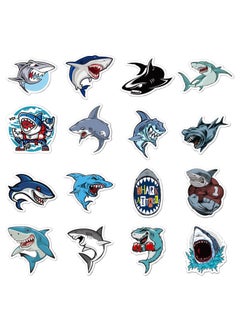 Generic 50 Pieces Shark Stickers Waterproof Vinyl Ocean Shark Sticker Cute Sea Animal Decals for Water Bottle Laptop Computer Bike Luggage Aesthetic Trendy Stickers for Teens Kids Adults  - Image 2