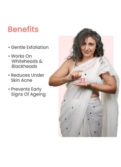 Earth Rhythm 10% Mandelic Acid Face Serum | Brighten Skin, Unclog Pores, Dissolve Blackheads, Men & Women - 30 Ml  - Image 2