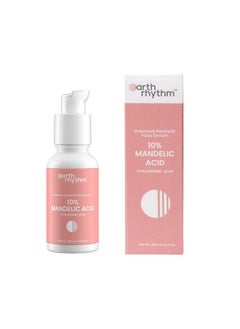 Earth Rhythm 10% Mandelic Acid Face Serum | Brighten Skin, Unclog Pores, Dissolve Blackheads, Men & Women - 30 Ml  - Image 1
