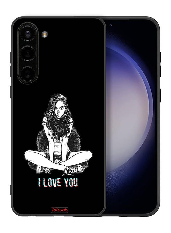 Tolwak Samsung Galaxy S23 5G Protective Case Cover I Love You Art - Image 2