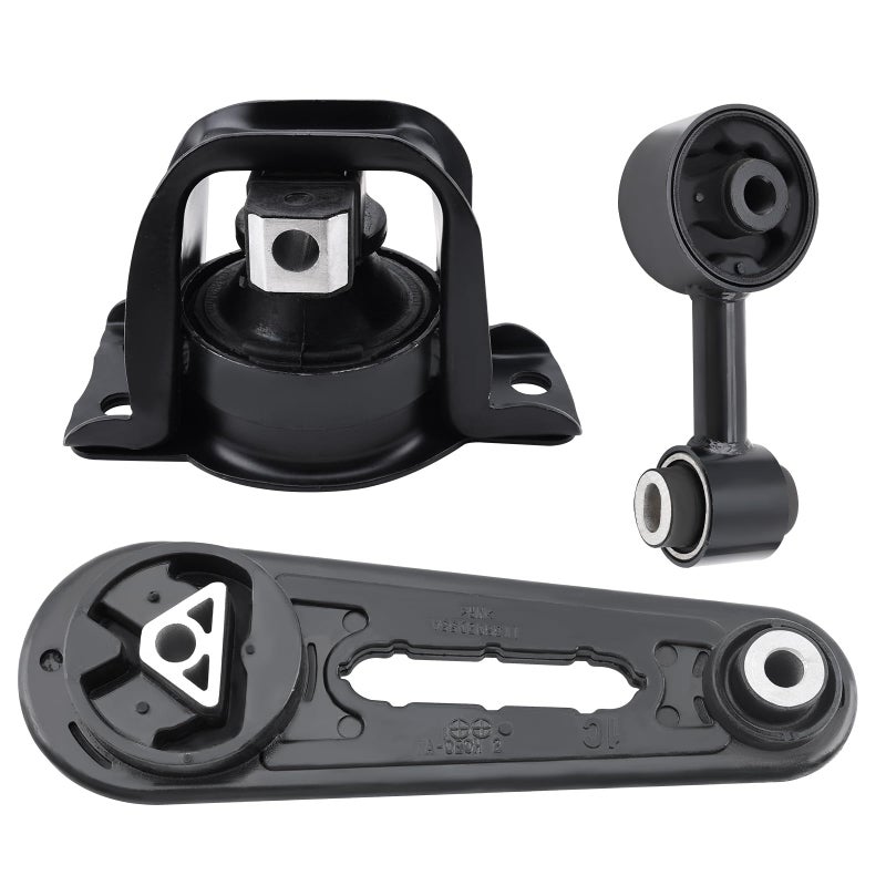 loongrie Engine Motor and Transmission Mount Kit Compatible with Cube 20092014 NV200 20132021 TIIDA 20072018 Versa 20072012 OE A4323 A4318 A4358 - Image 3