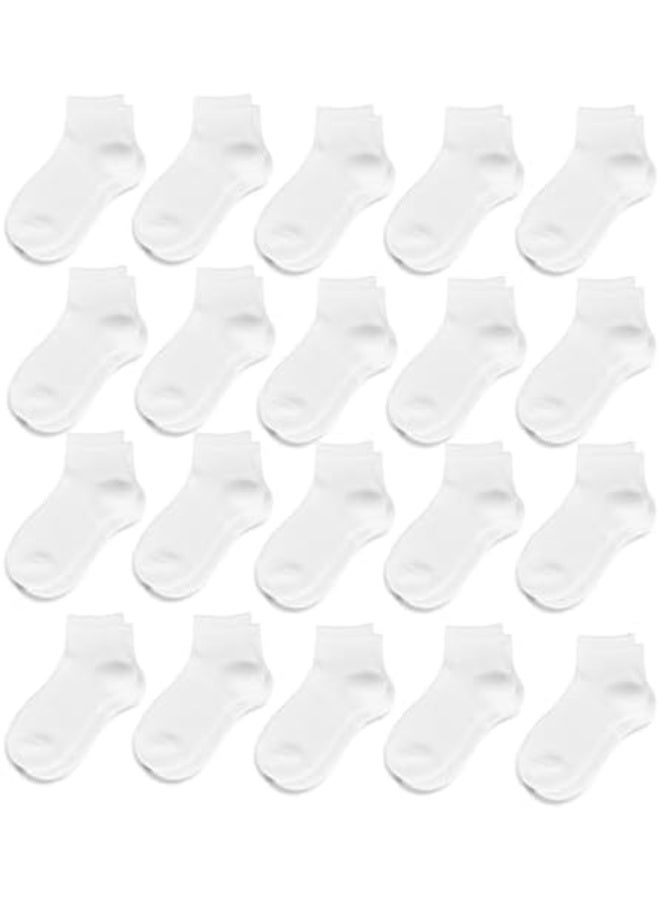 Kids Ankle Socks Multipack | Soft Cotton Blend | Stretch Fit | Breathable & Comfortable | Daily Wear Socks for Toddlers & Kids - Image 1