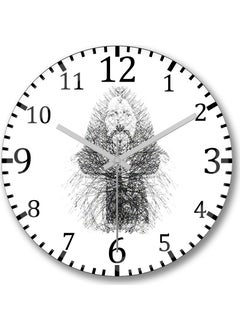 Print Shop Barış Manço Wall Clock Domed Real Glass