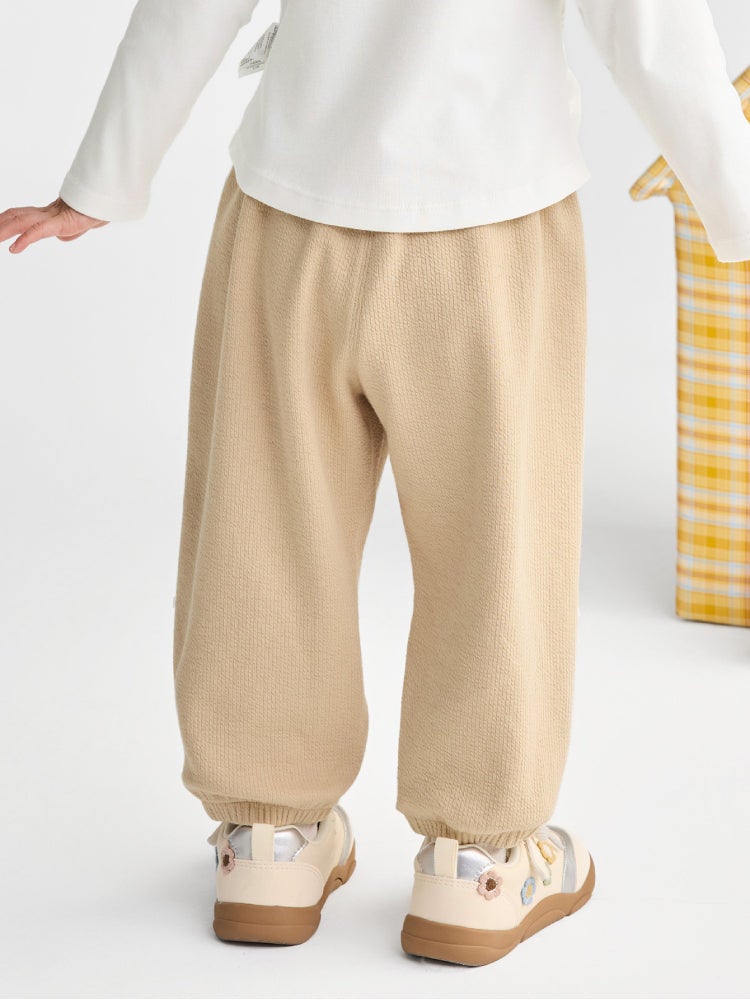 بالابالا بنطلون رياضي بشرائط دانتيل جانبية للبنات - Image 3