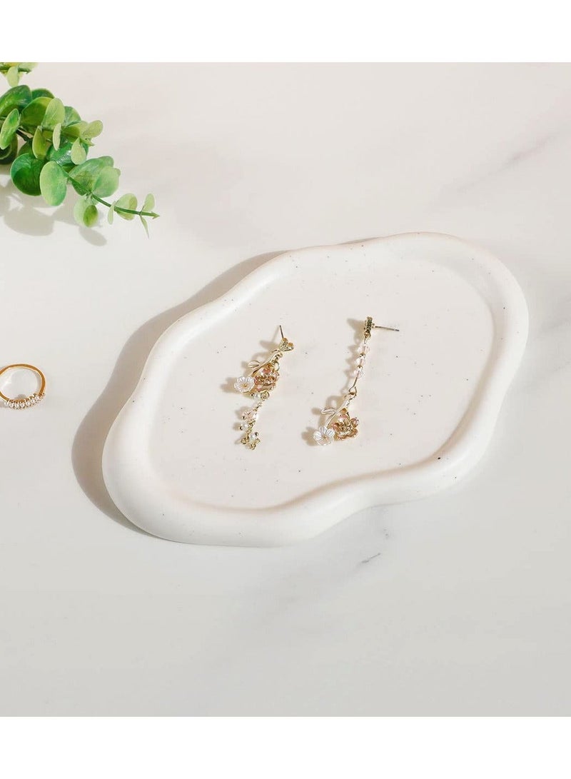 Jewelry Dish Tray, Ring Dish, Ceramic Trinket Tray, Small Key Tray, Mother's Day, Thanksgiving, the Perfect Gift for Your Loved Ones  - Image 2
