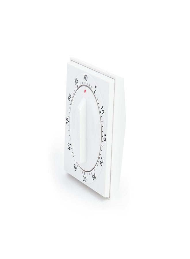 Fox Run Square Timer, 2 x 2.75 x 3 inches, White - Image 2