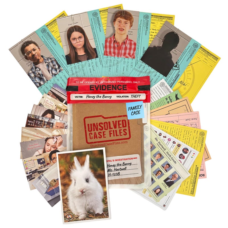Unsolved Case Files Honey The Bunny A FamilyFriendly Mystery Case to Solve - Image 2