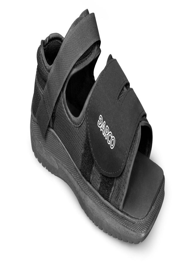 Darco International (n) Darco Med-Surg Shoe Black Square-Toe Women'S Small - Image 1