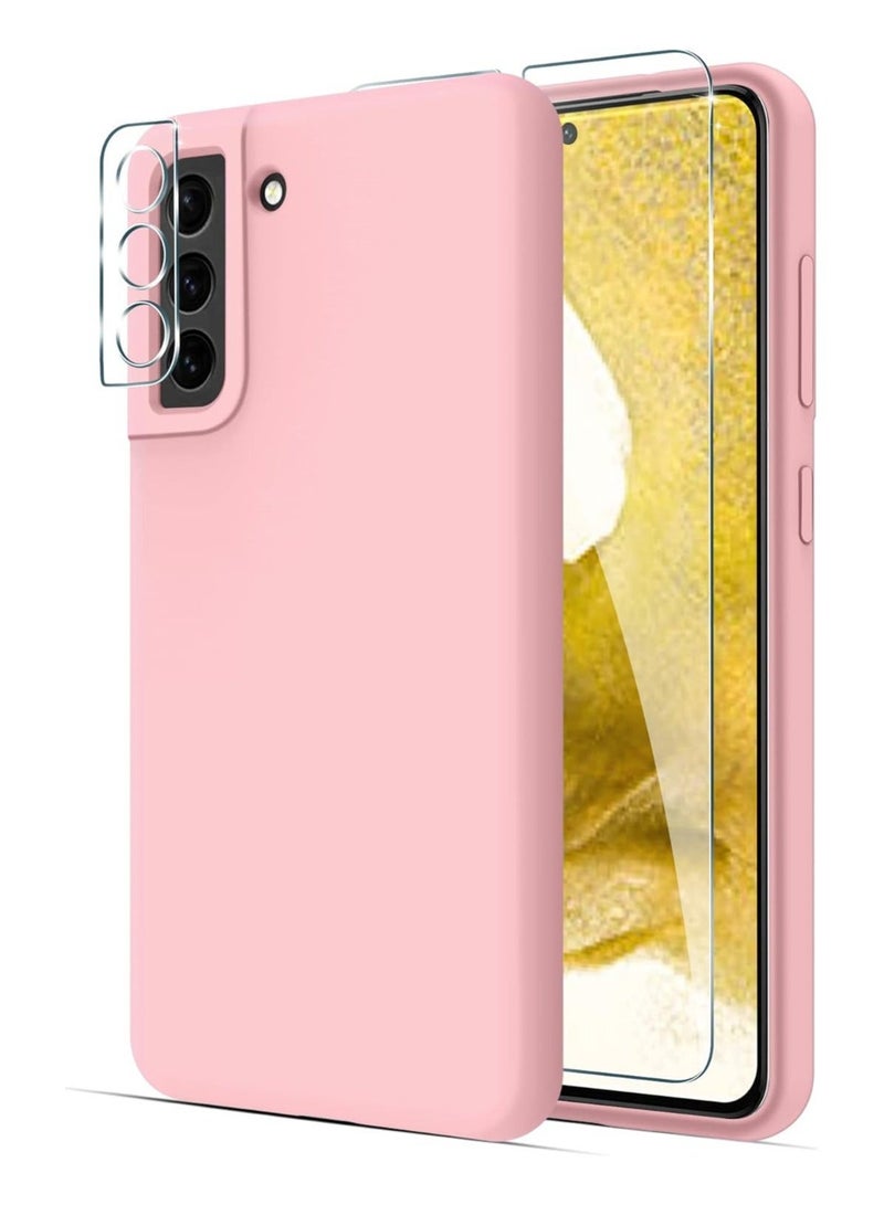 MUNTAQI Samsung Galaxy S22 Plus Phone Case, Soft Liquid Silicone Rubber Case, Shockproof Protective Case - Image 1