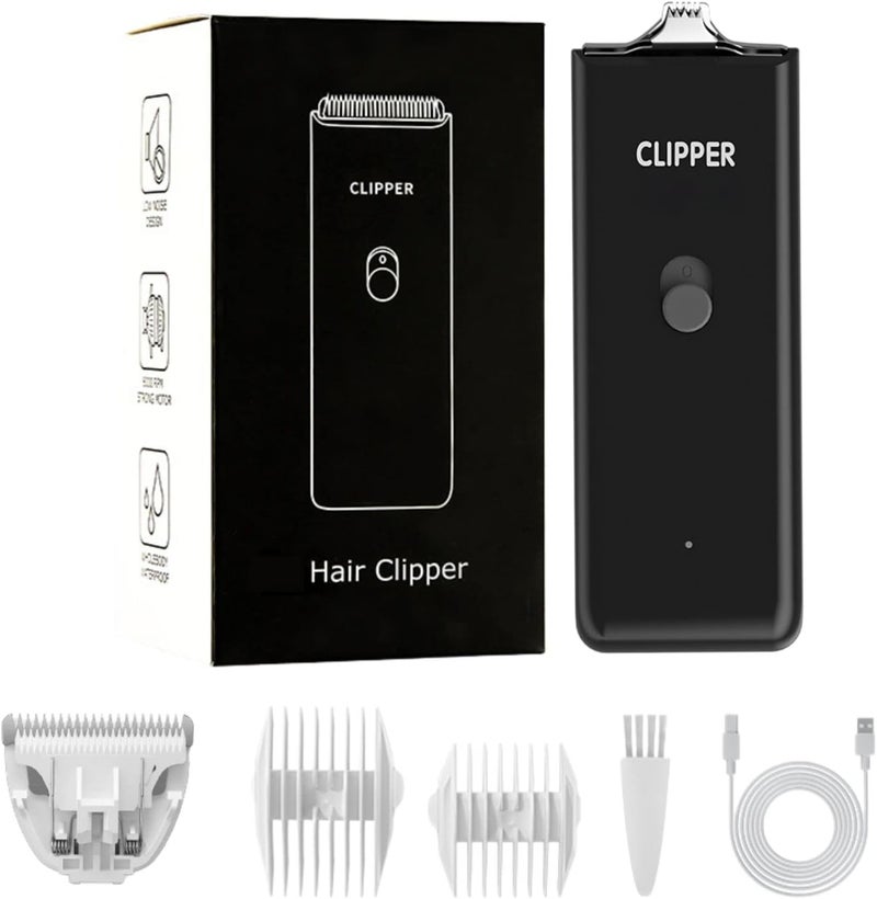 Grimgrow Dog Cat Home Hair Waterproof Clipper Portable Electric USB Rechargeable Pet Grooming Tools Low Noise Shaver Cordless Trimmer for Small and Large Pets - Image 1