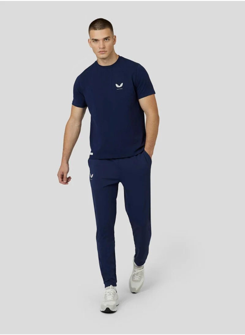 كاستور Men'S Polycotton T-Shirt - Navy