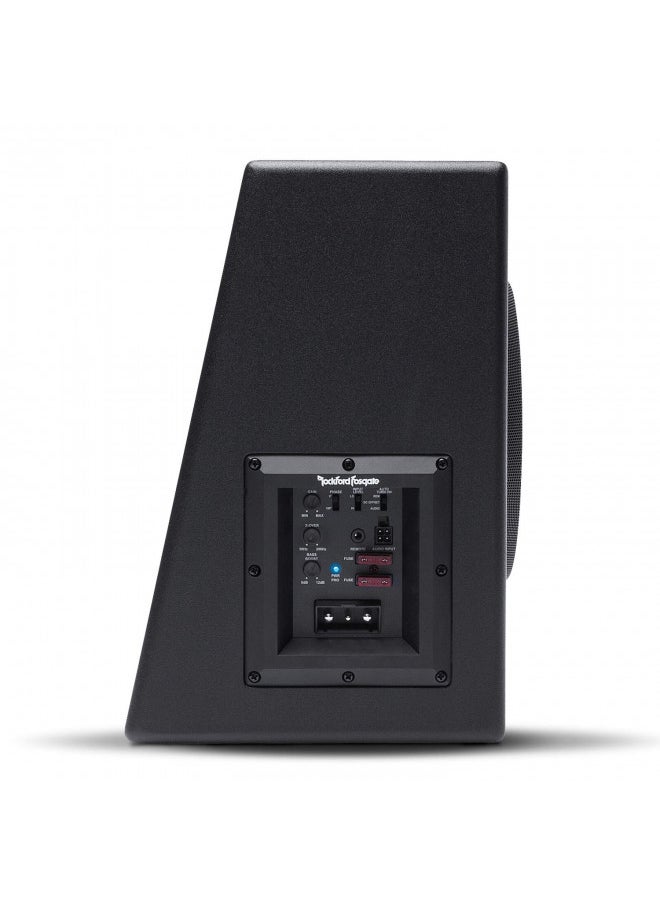 Rockford Fosgate Rockford Fosgate Punch P300-10 Single 10" 300-Watt Amplified Subwoofer & Enclosure - Black  - Image 3