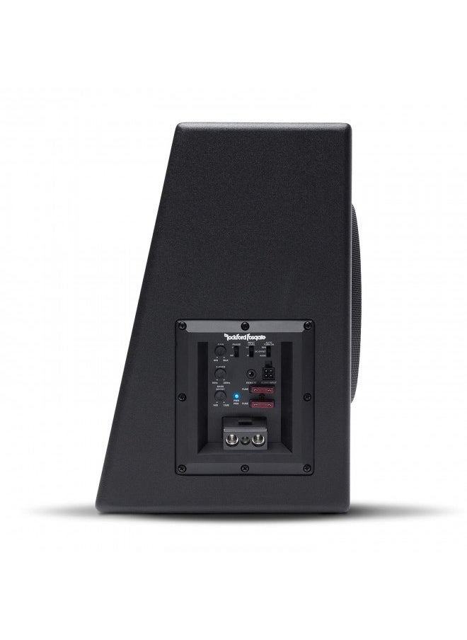 Rockford Fosgate Rockford Fosgate Punch P300-10 Single 10" 300-Watt Amplified Subwoofer & Enclosure - Black  - Image 4