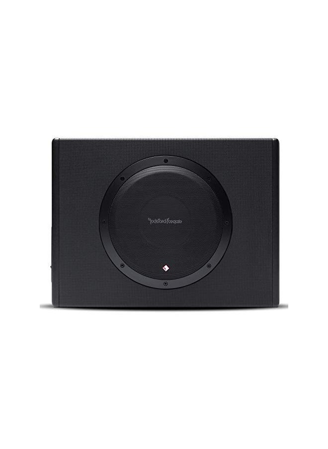 Rockford Fosgate Rockford Fosgate Punch P300-10 Single 10" 300-Watt Amplified Subwoofer & Enclosure - Black  - Image 1