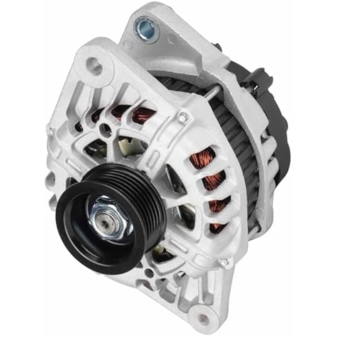 ILONPA New Alternator 1.6 1.6L for Hyundai Accent 2012-2017, Veloster 2012-2017, for Kia Rio 2012-2013 Replace for 13209 373002B500 2608483 - Image 1