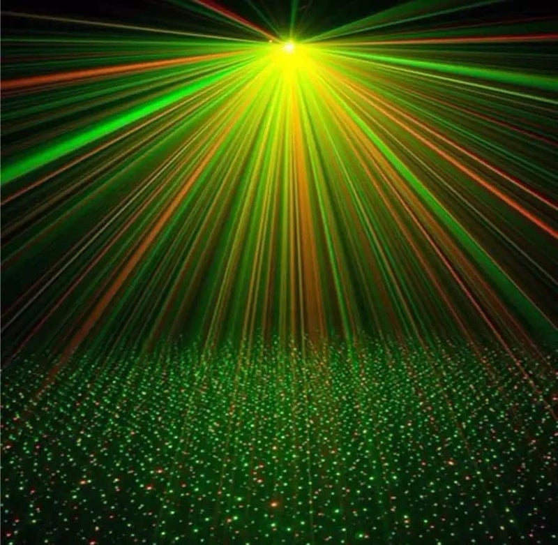 TAYLORED HOME TAYLORED HOME Party Mini Laser Projector Stage Lighting Sound Activated Laser Light for Party and DJ with MiniTripod Stand  - Image 3