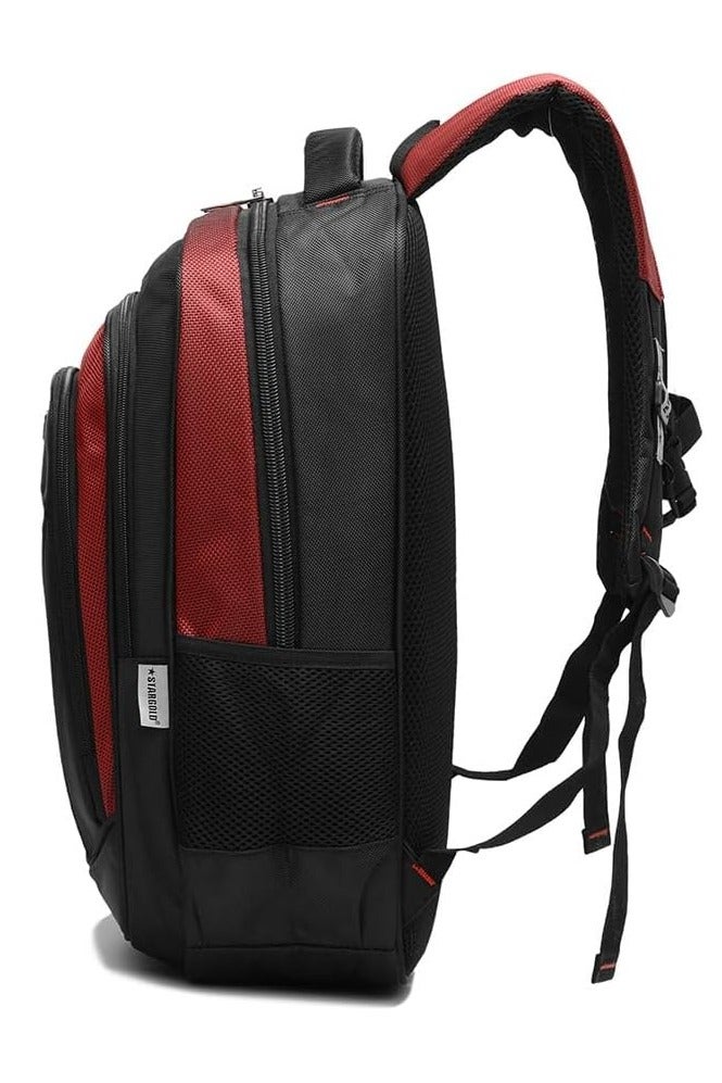 ستارجولد حقيبة ظهر للكمبيوتر المحمول مقاس 19.5 بوصة من قماش البوليستر للبنات والأولاد مع حزام قابل للتعديل وحقيبة مدرسية وحقيبة سفر وحقيبة ظهر متعددة الاستخدامات - Image 2