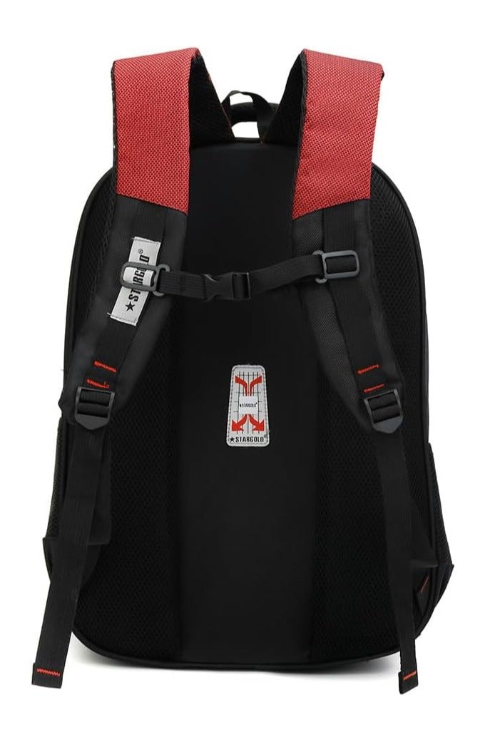 ستارجولد حقيبة ظهر للكمبيوتر المحمول مقاس 19.5 بوصة من قماش البوليستر للبنات والأولاد مع حزام قابل للتعديل وحقيبة مدرسية وحقيبة سفر وحقيبة ظهر متعددة الاستخدامات - Image 4