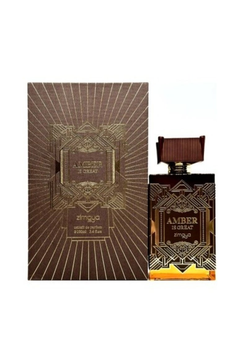 zimaya Zimaya Amber is Great edp 100mL  - Image 1