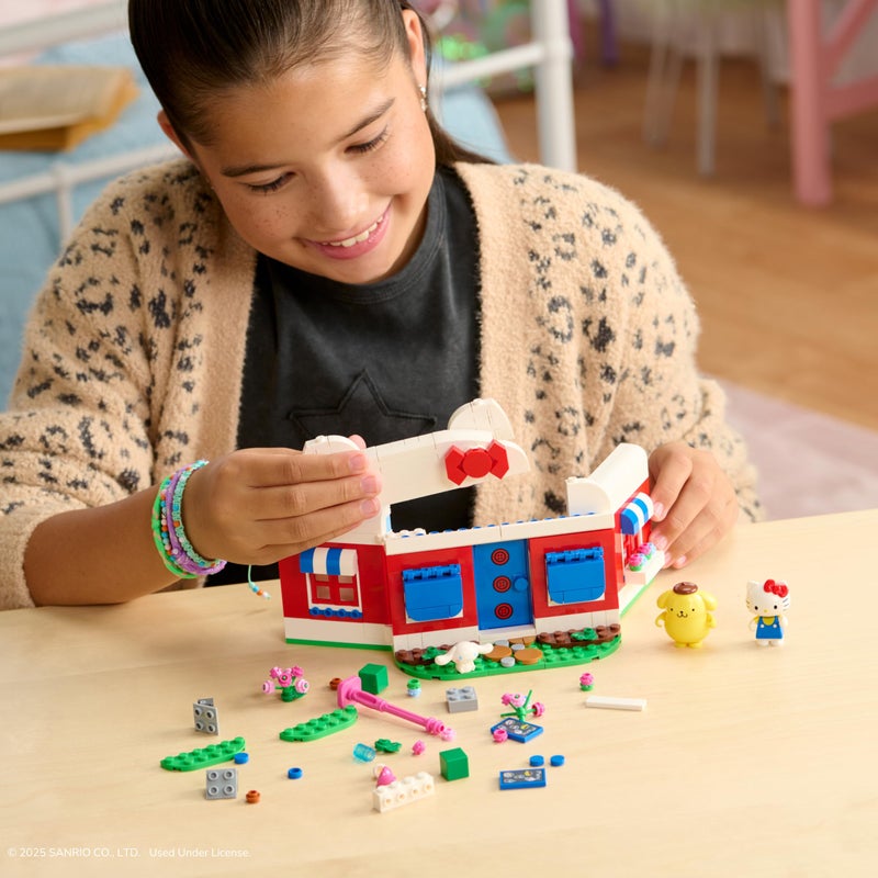 BLDR Hello Kitty and Friends, Hello Kittyâ€™s Dream Cafe Building Set 0076 with Hello Kitty, Cinnamoroll, and Pompompurin Minifigures - Gift for Kids and Sanrio Fans Ages 8+ - Image 5