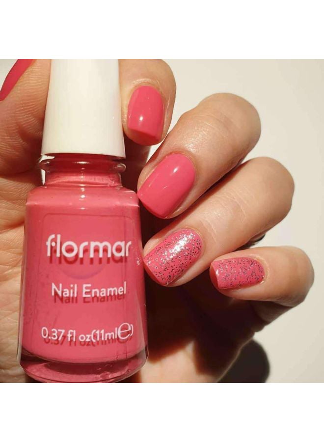 flormar Nail Enamel 407 Haute Pink-Bright Color - Image 3