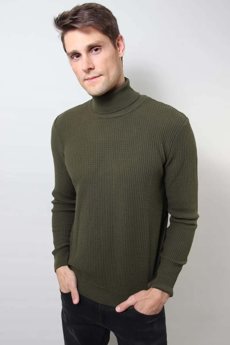 الكسندر جاردي Alexandergardı Turtleneck Knitwear Sweater (E20-18828)