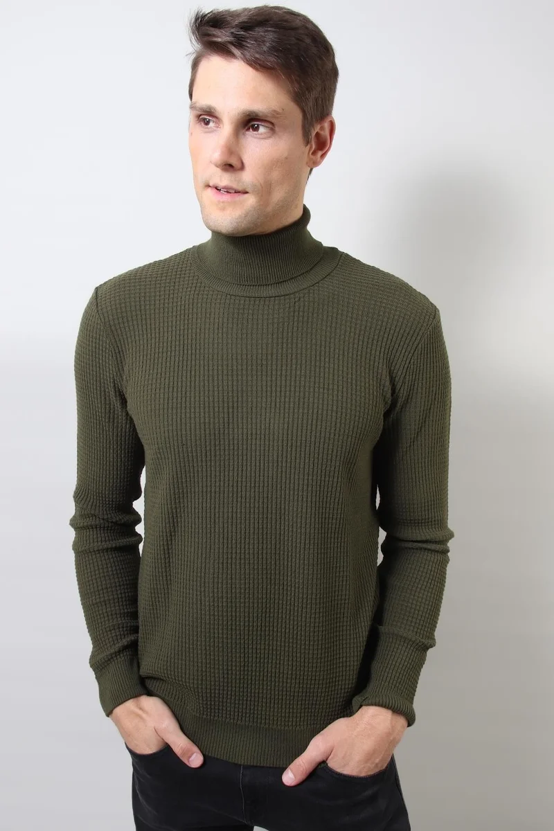 الكسندر جاردي Alexandergardı Turtleneck Knitwear Sweater (E20-18828)