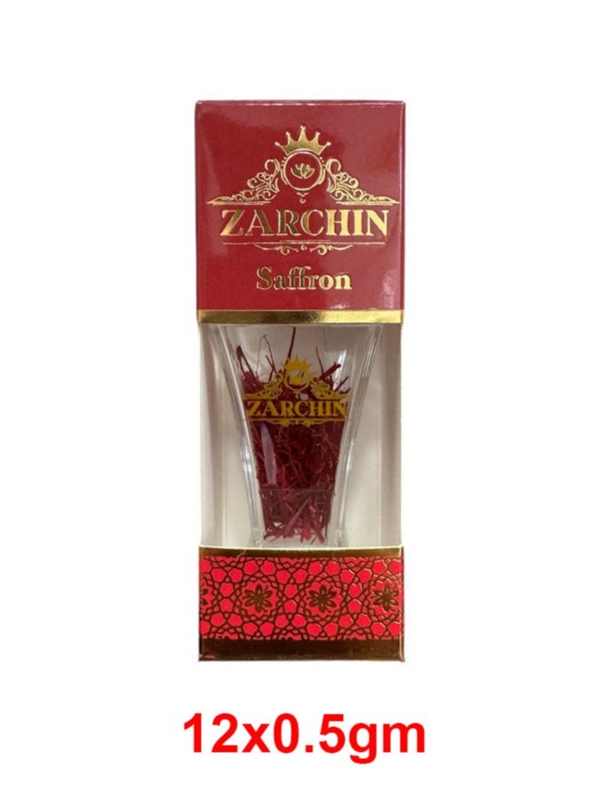 ZARCHIN Saffron Family Pack , Super Negin Saffron 12 x 0.5 Grams - All Red Premium Quality  - Image 3