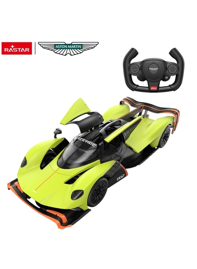 Rastar 1:14 Scale Aston Martin Valkyrie AMR Pro USB Charging Remote Control Car, Officially Licensed Aston Martin RC Toy Car for Kids - Image 1