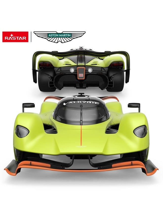Rastar 1:14 Scale Aston Martin Valkyrie AMR Pro USB Charging Remote Control Car, Officially Licensed Aston Martin RC Toy Car for Kids - Image 2