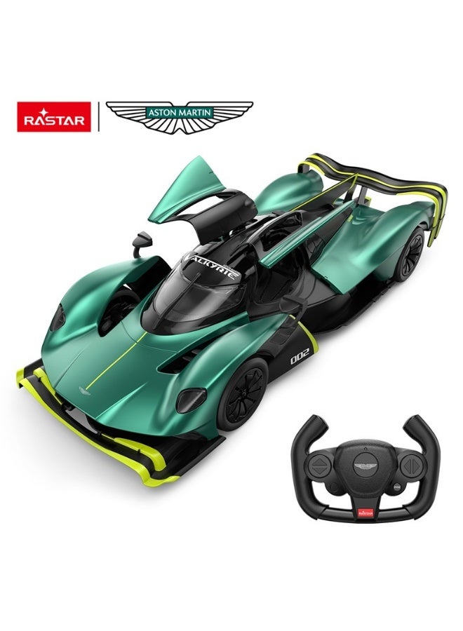 Rastar 1:14 Scale Aston Martin Valkyrie AMR Pro USB Charging Remote Control Car, Officially Licensed Aston Martin RC Toy Car for Kids - Image 4