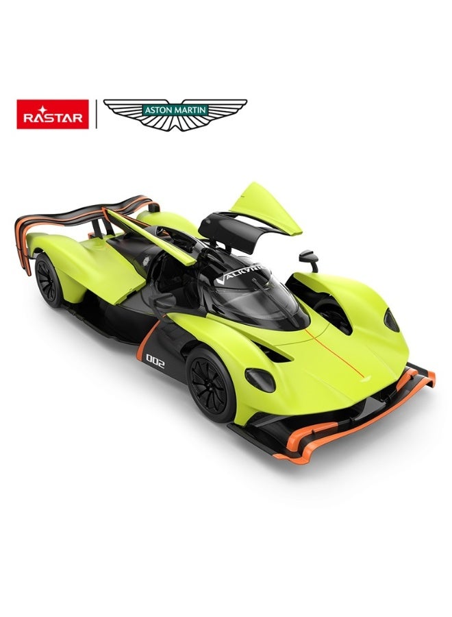 Rastar 1:14 Scale Aston Martin Valkyrie AMR Pro USB Charging Remote Control Car, Officially Licensed Aston Martin RC Toy Car for Kids - Image 3