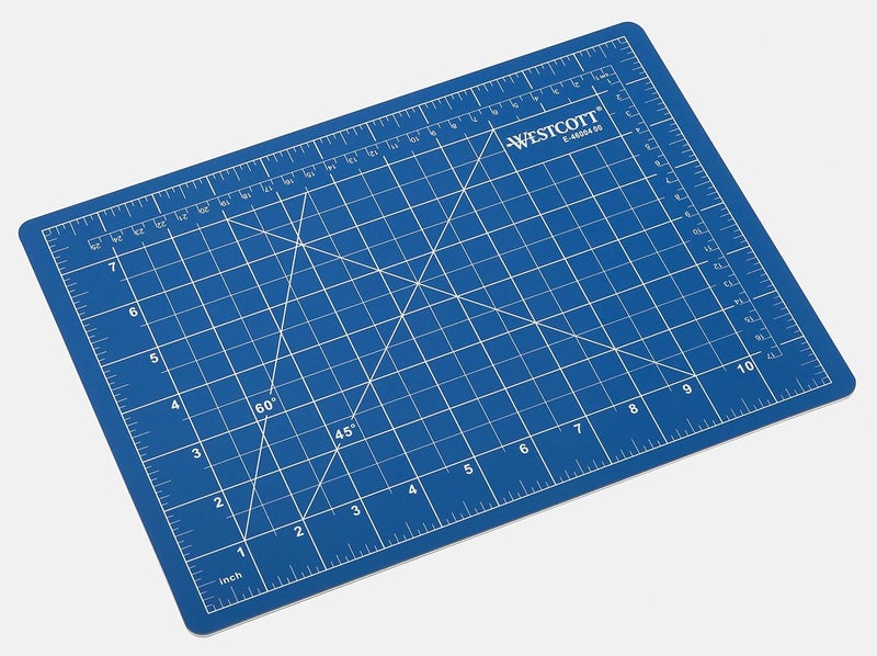 Westcott A4 300 x 220 x 3 mm Cutting Mat - Blue - Image 2