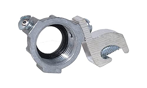 Sigma Electric Sigma Engineered Solutions ProConnex 43384 Rigid Insulated Metallic Grounding Bushing with Lay-In Lug 1-1/4-Inch Conduit Fitting, 1-Pack - Image 2