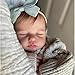 Zero Pam Full Silicone Reborn Baby Dolls Girls 20 Inch Sleeping Realistic Baby Dolls Girl Real Looking Newborn Babies Doll That Look Real Waterproof Silicone Babys Doll for Girls Toys - Image 4