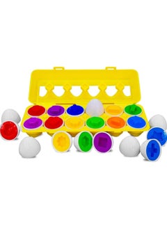 UKR Interactive Matching Egg Toy for Kids,Toddler Matching Egg Learning Educational Toy (Shapes)  - Image 4