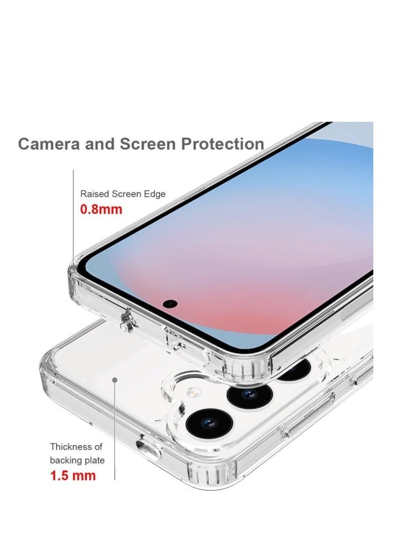 Raxoom Samsung Galaxy S24 FE 5G Case (2024) â€“ Magnetic Hard Back Cover with MagSafe Compatibility â€“ Slim Shockproof Bumper Case â€“ Wireless Charging Support â€“ Durable Anti-Scratch Protection â€“ Sleek Design for Everyday Use - Image 3