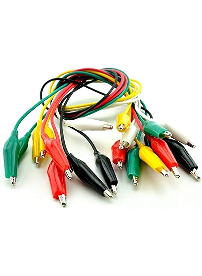 The Bros Electrical Alligator Double-ended Clips - 10 Pieces/lot - Image 1