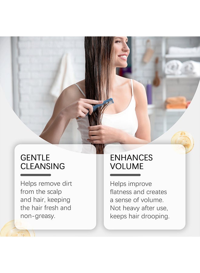 EELHOE shampoo, rich in ginger root extract, coconut oil alkali, etc., nourishes the scalp softly and smoothly, controls oil and refreshes, improves dry and frizzy hair, and strengthens and protects hair - Image 3