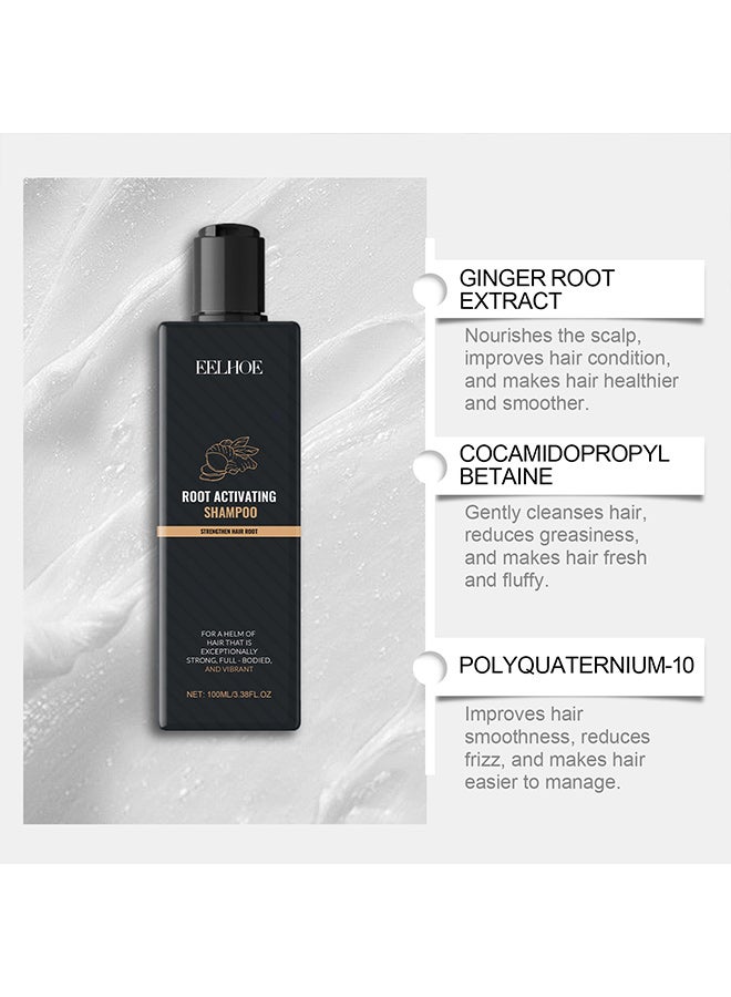 EELHOE shampoo, rich in ginger root extract, coconut oil alkali, etc., nourishes the scalp softly and smoothly, controls oil and refreshes, improves dry and frizzy hair, and strengthens and protects hair - Image 4