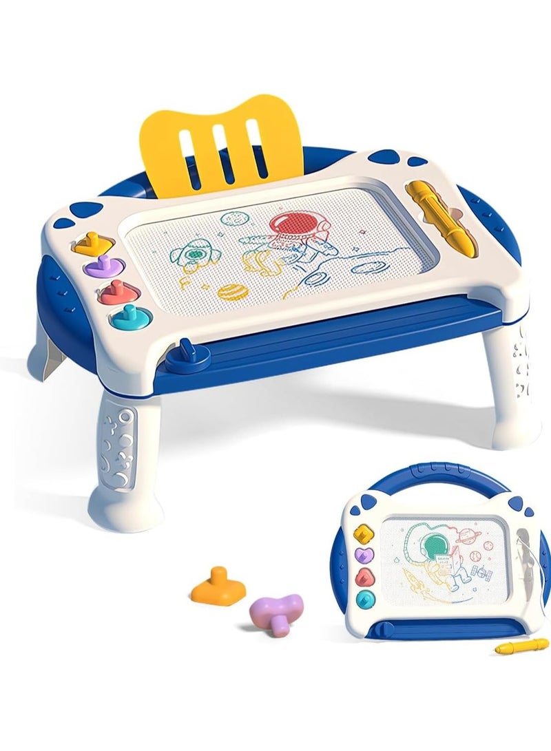 عام لوح رسم مغناطيسي، لعبة رسم وتلوين بواسطة المغناطيس، لعبة تعليمية للأطفال في سن 1-3 سنوات، هدية عيد ميلاد ثاني للأولاد والبنات. - Image 1